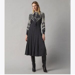 TORY BURCH Soft Leather Block Heel Lila Shoes 7 NWOB. NO OFFERS